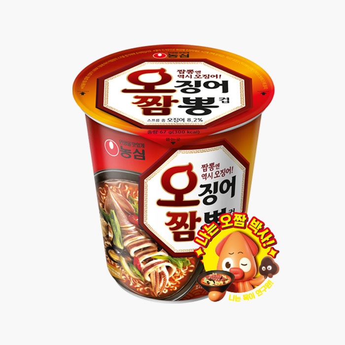 Spicy Squid Jjamppong Cup