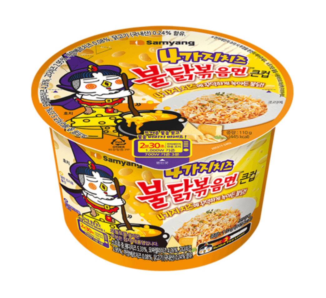 Big Cup 4-Cheese Buldak